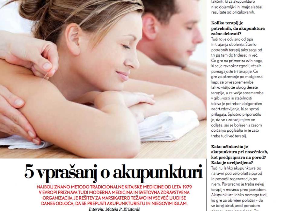 akupunktura in pogosta vprašanja o akupunkturi v tradicionalni kitajski medicini